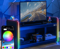Electra TV Media Unit with Neo Motion SYNC™ App Controlled LED Lights - Black