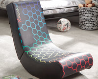 Video Rocker Folding Gaming Chair - Neo Hex
